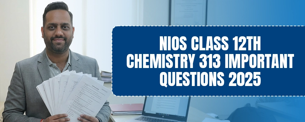 NIOS Chemistry - Reactions, organic, physical, inorganic chemistry